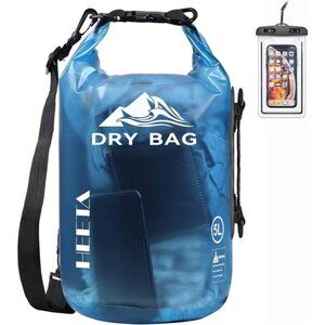 Dry Bag Waterproof for Women Men, 5L/10L/20L/30L/40L Roll Top Lightweight